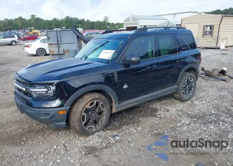 2021 Ford Bronco Sport Outer Banks из США, поврежденный, VIN 3FMCR9C60MRA72843